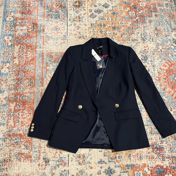 NWT JCrew Devon navy blazer - Picture 4 of 9